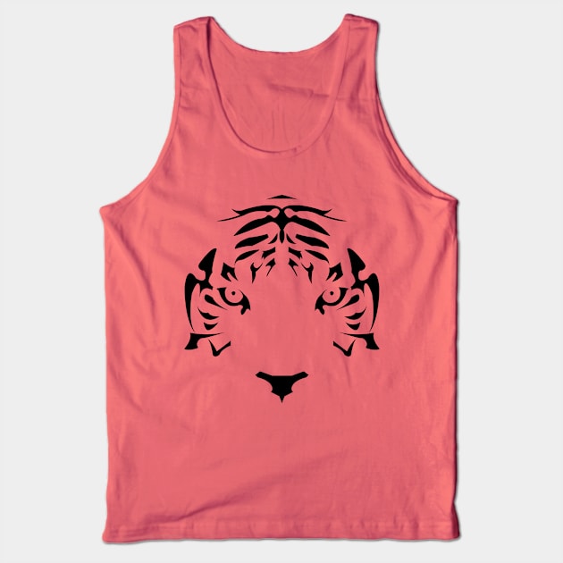 Tiger Face Tank Top by The BioGeeks